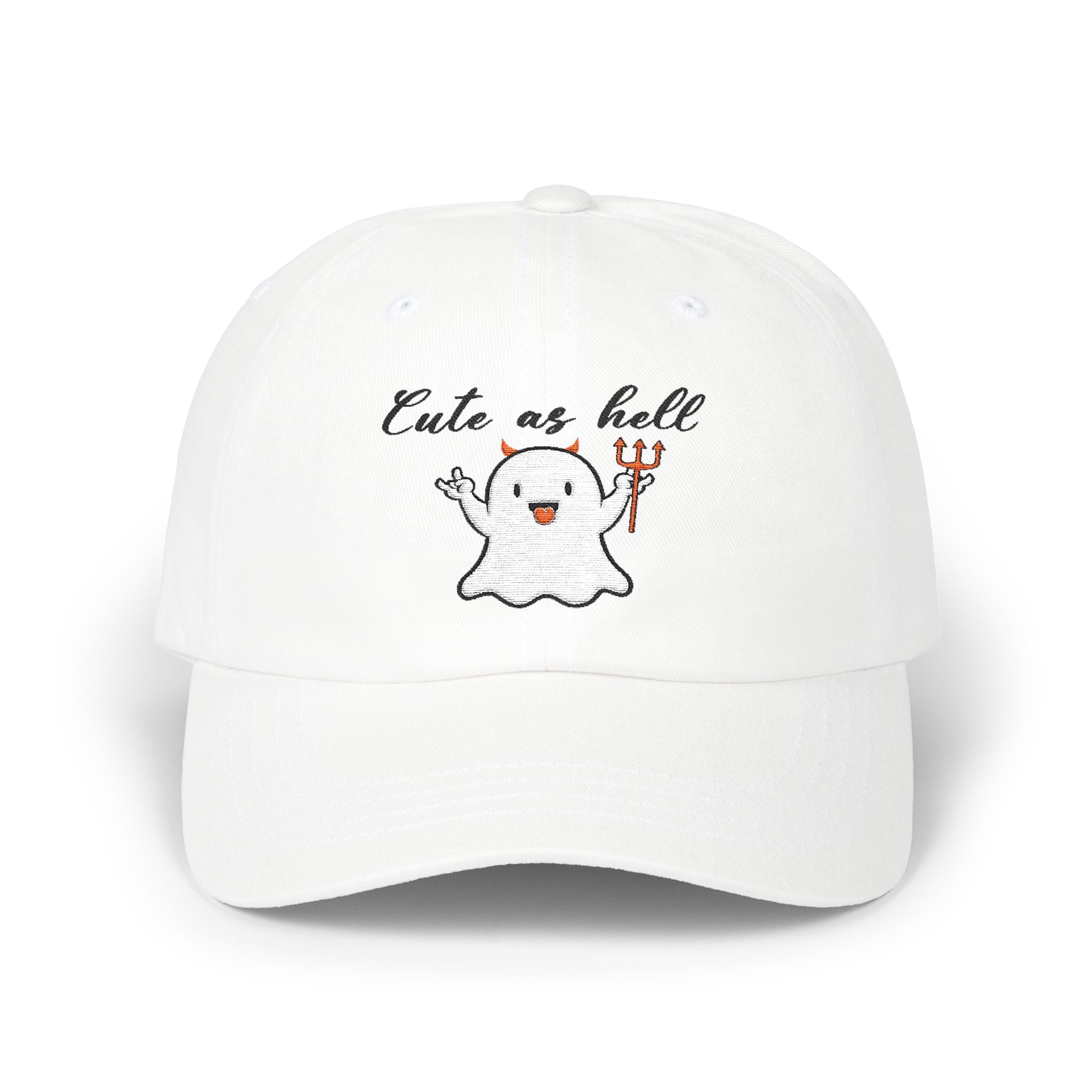 Cute As Hell - Embroidery Design (Cap)