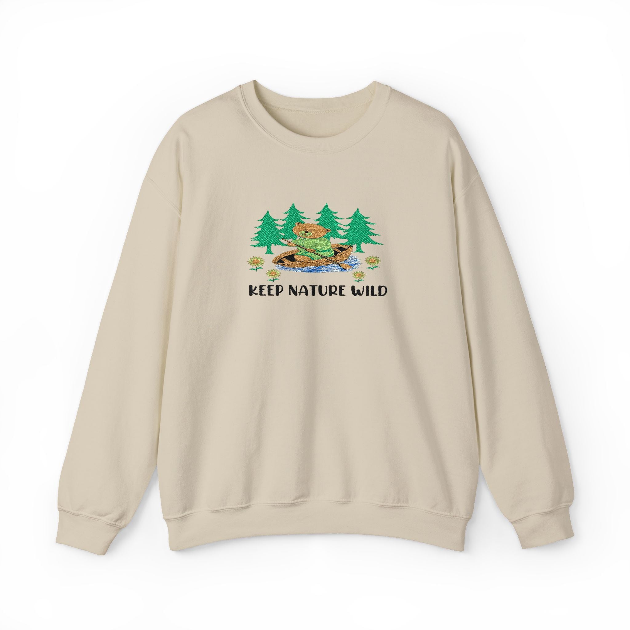 Keep Nature Wild - Embroidery Design (Sweatshirt & Hoodie)
