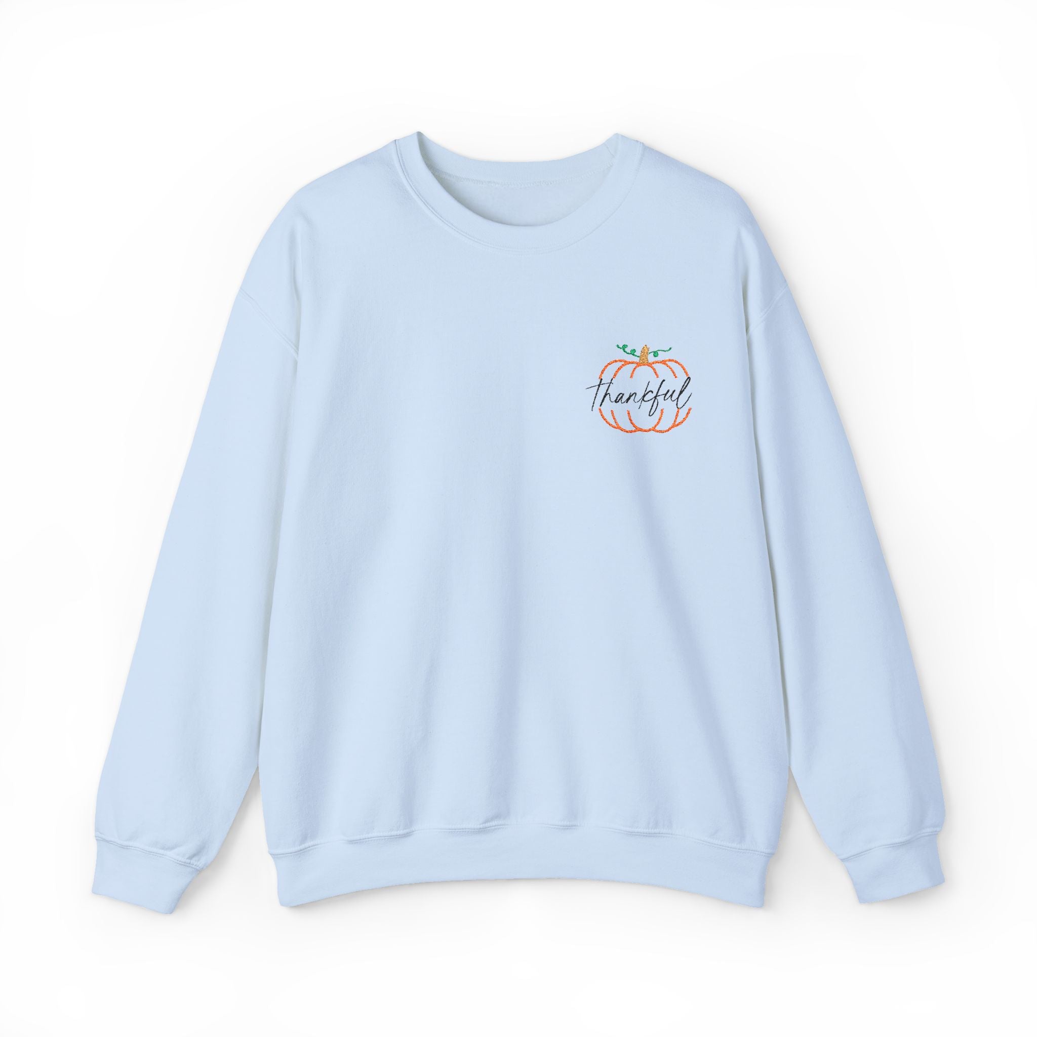 Thankful - Embroidery Design (Sweatshirt & Hoodie)