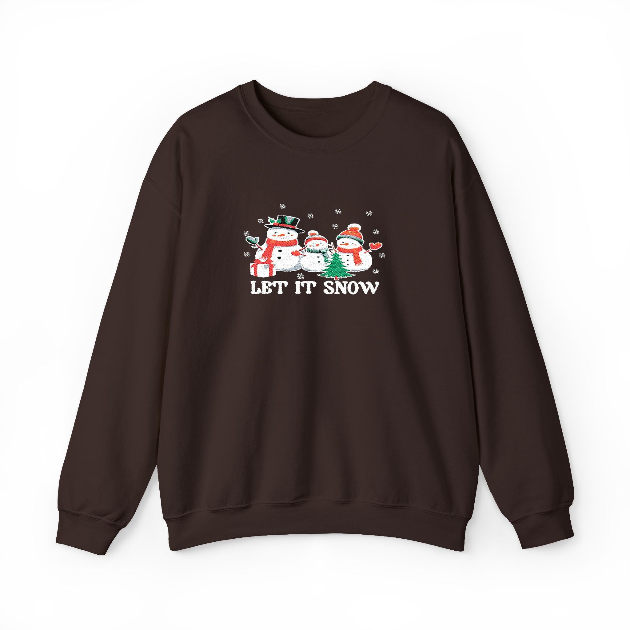 Let It Snow - Embroidery Design (Sweatshirt & Hoodie)