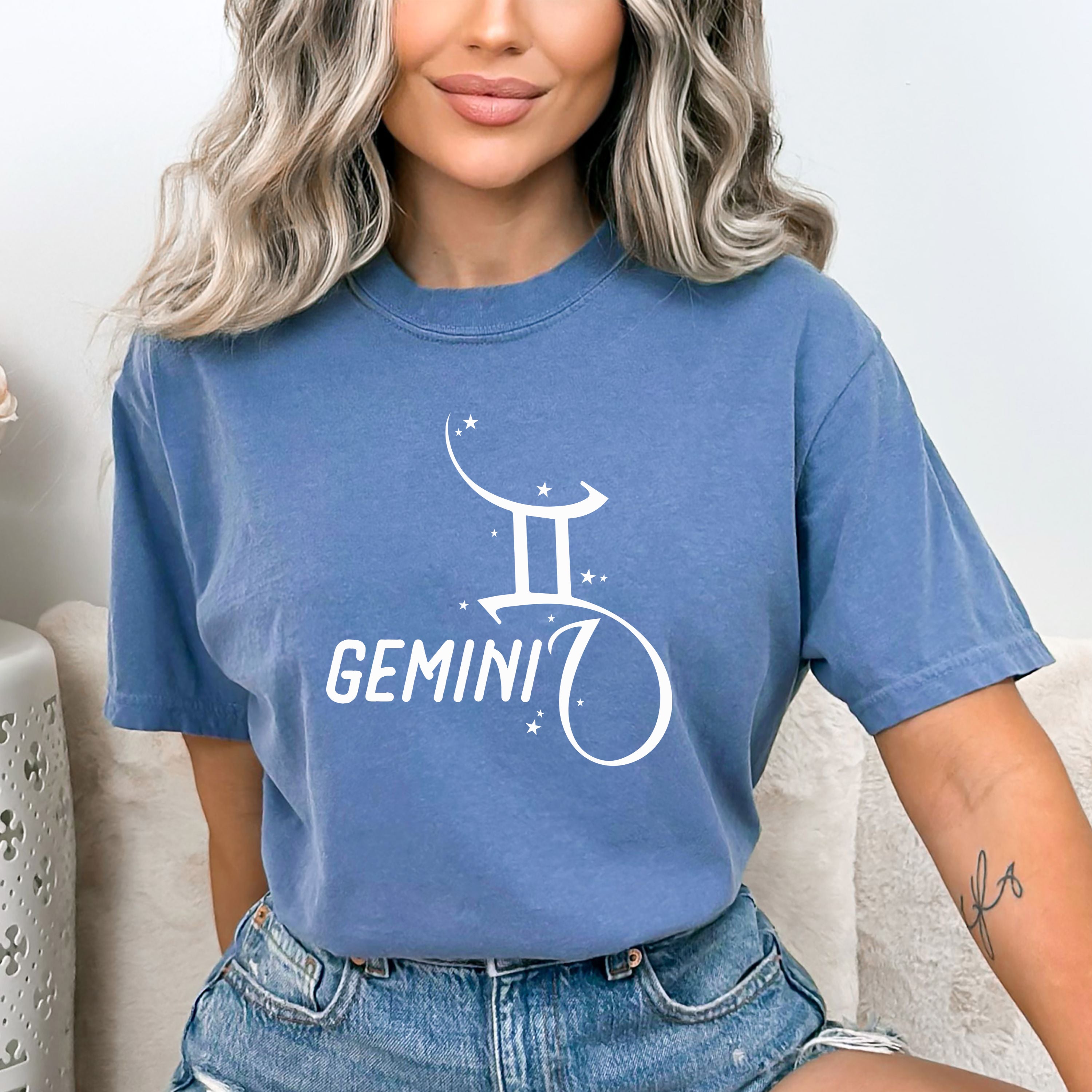 ''Gemini II" Astrological- Bella Canvas T-Shirt