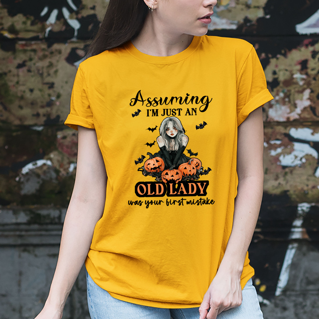 Old Lady Was Your First Mistake - Unisex T-Shirt