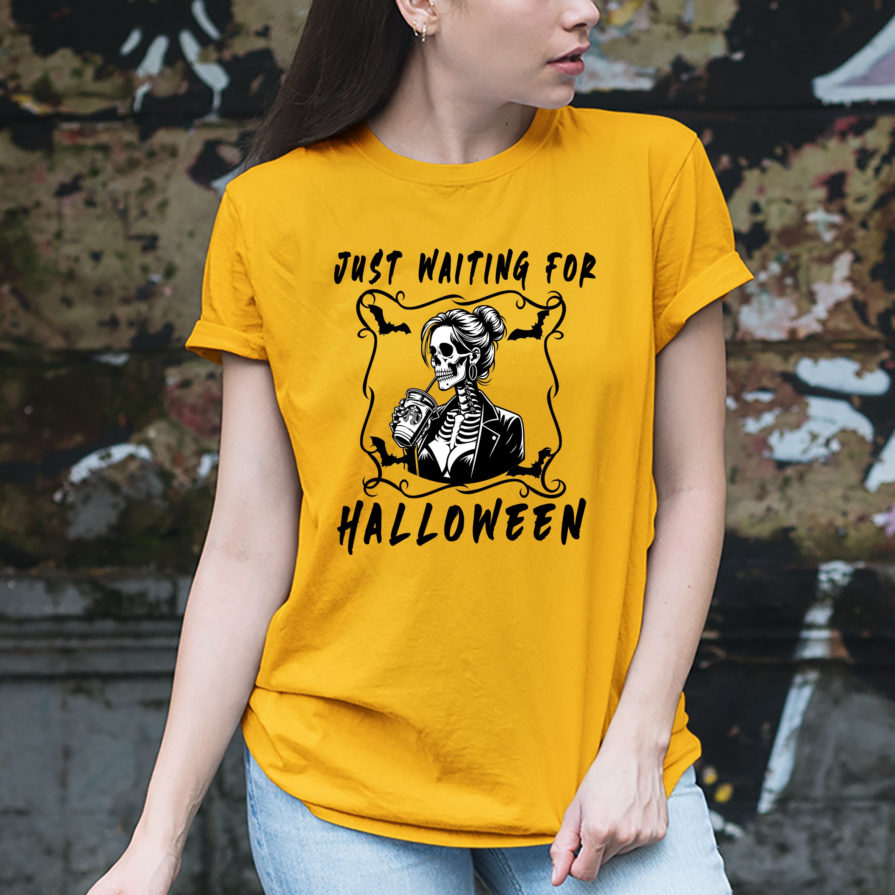 Just Waiting For Halloween - Unisex T-Shirt