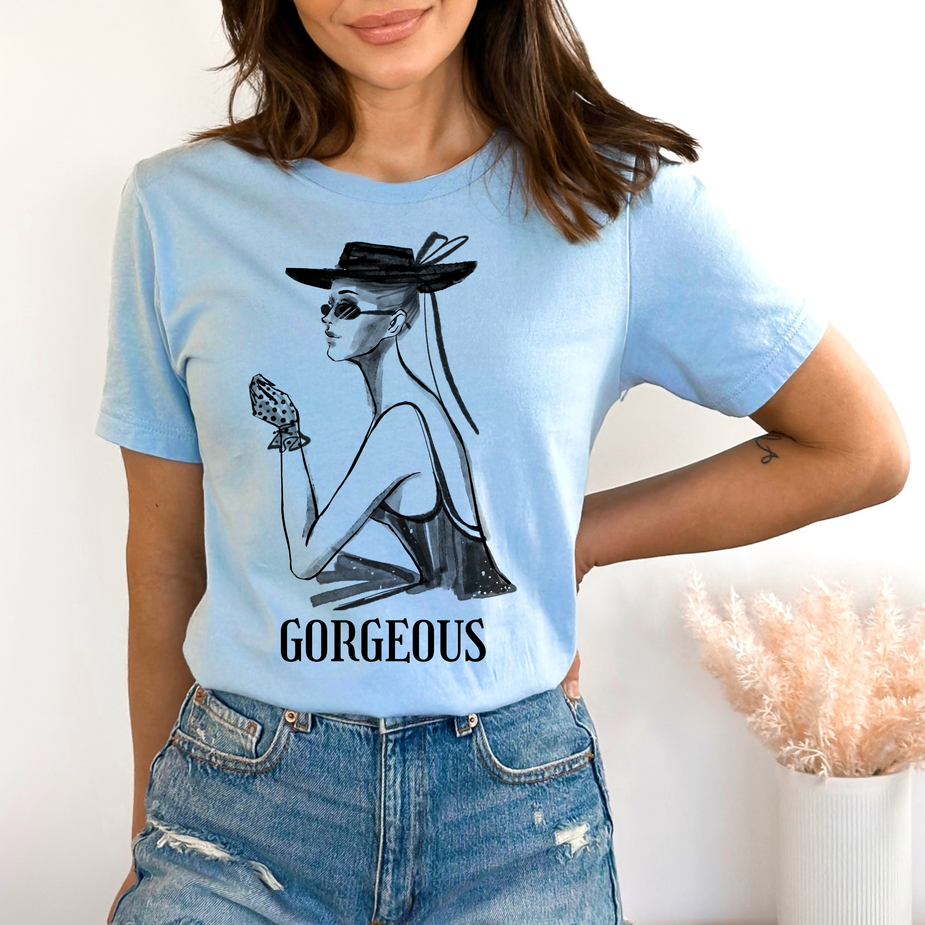 Gorgeous- Bella Canvas T-Shirt