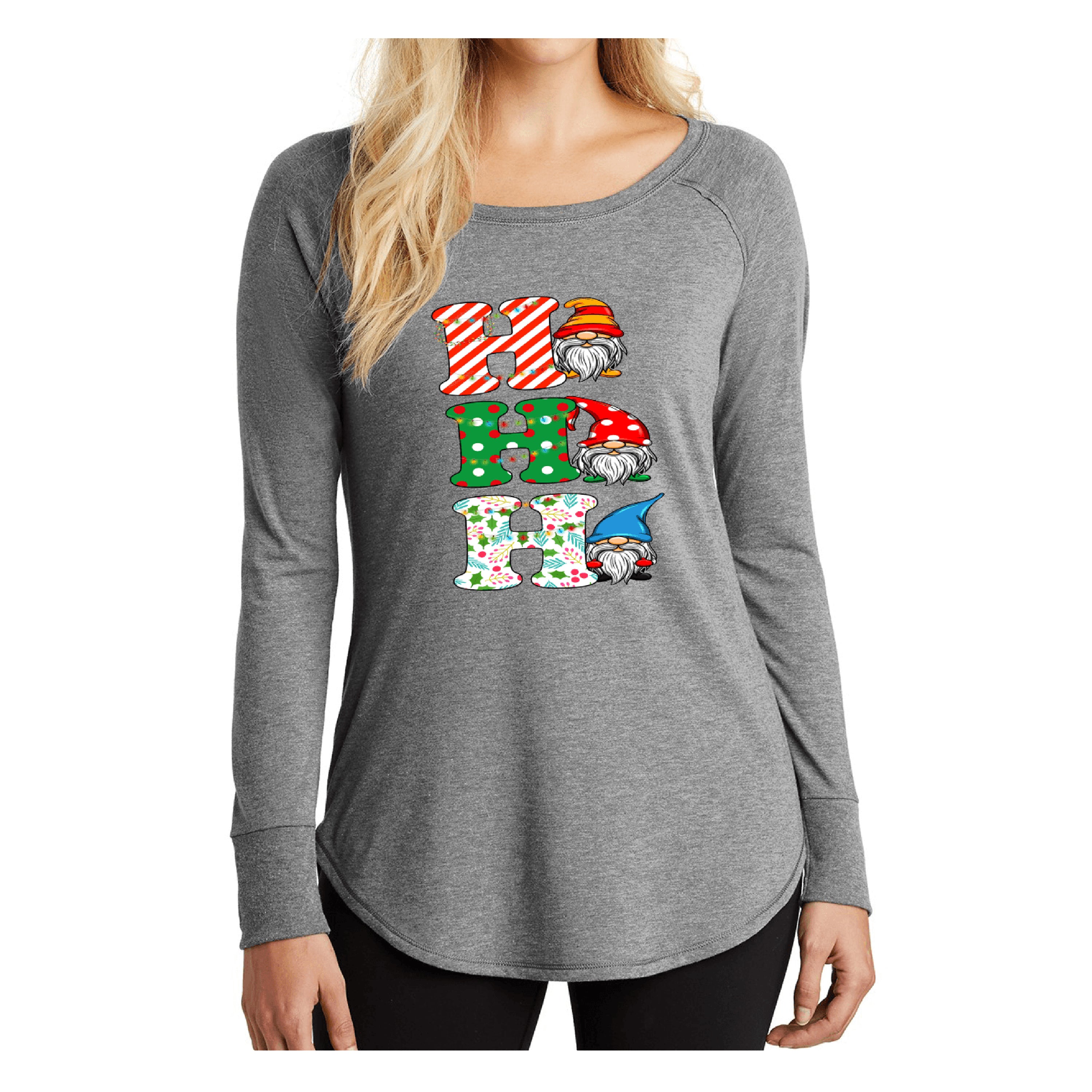 "SPECIAL DESIGN FOR CHRISTMAS HHH"- Stylish Long-Sleeve Tee