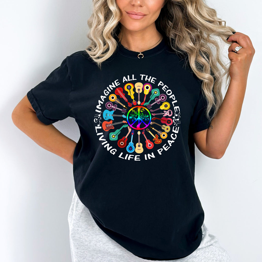 "IMAGINE ALL THE PEOPLE" T-Shirt.