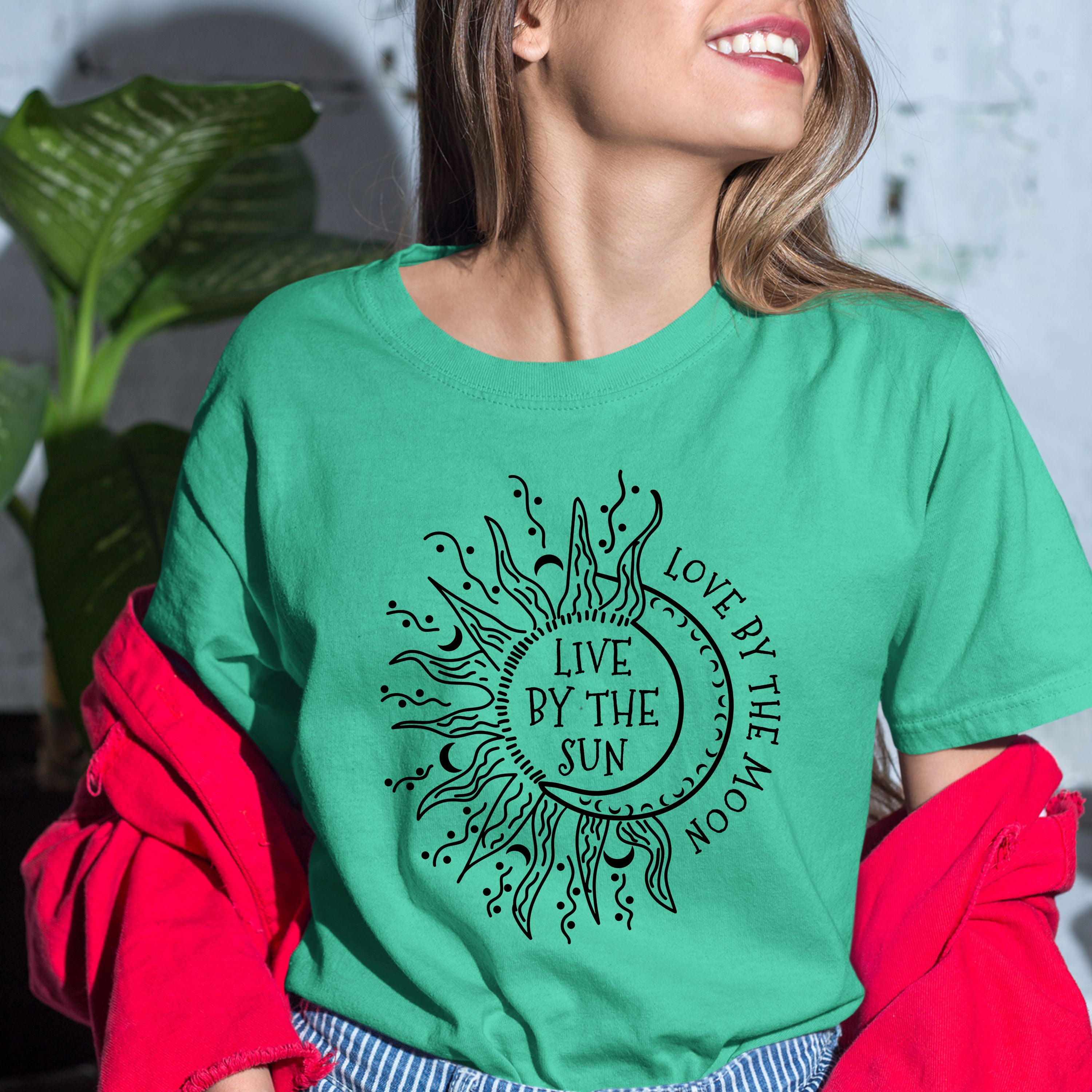 "LIVE BY THE SUN" BELLA CANVAS T-SHIRT