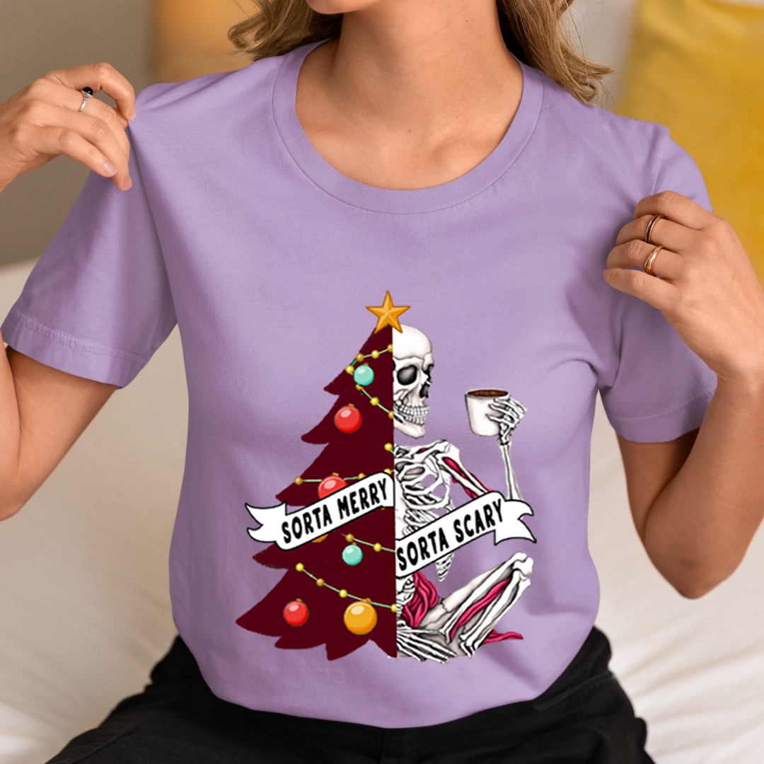 Sorta Merry Sorta Scary - Unisex T-Shirt