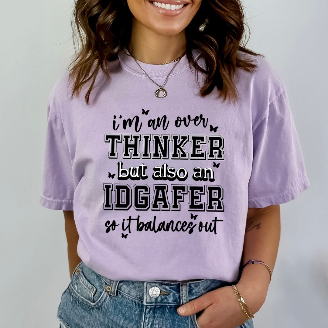 I'm An Over Thinker - Bella Canvas