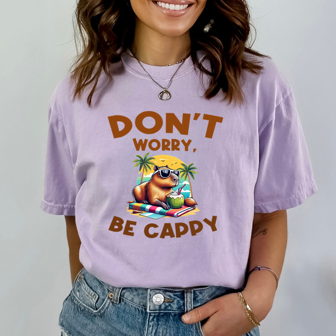 Don't Worry Be Cappy - Bella Canvas
