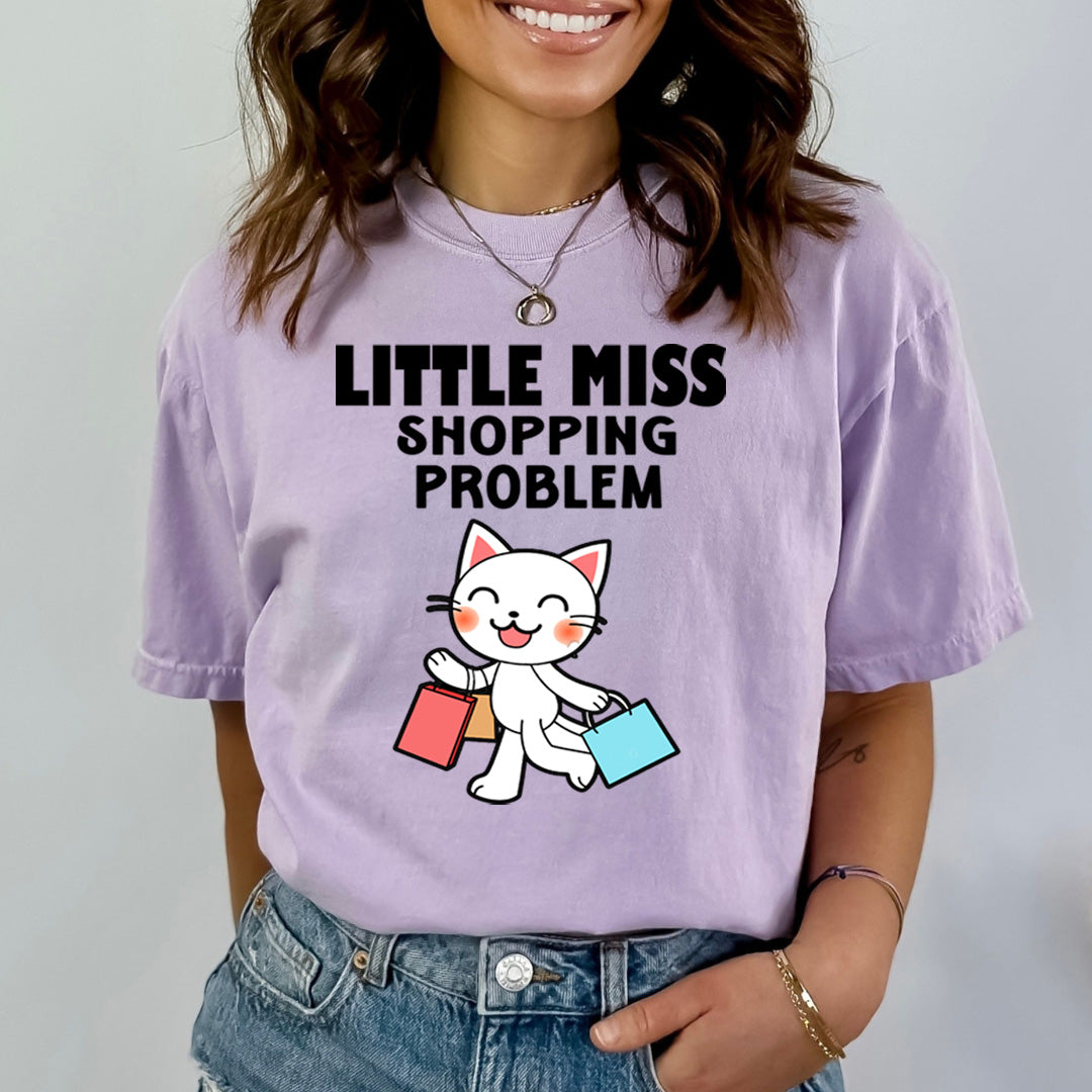 Little Miss Shopping Problem - Bella canvas