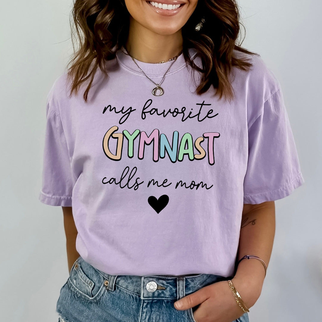 My Favorite Gymnast Calls Me Mom - Bella canvas