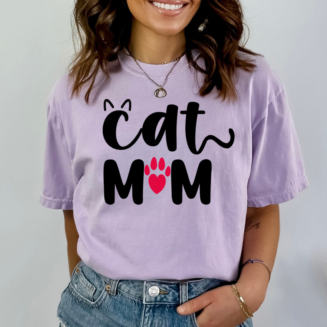 Cat Mom - Bella canvas
