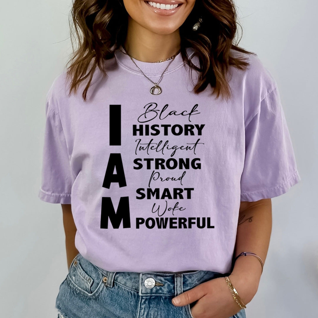 I Am Black History - Bella Canvas