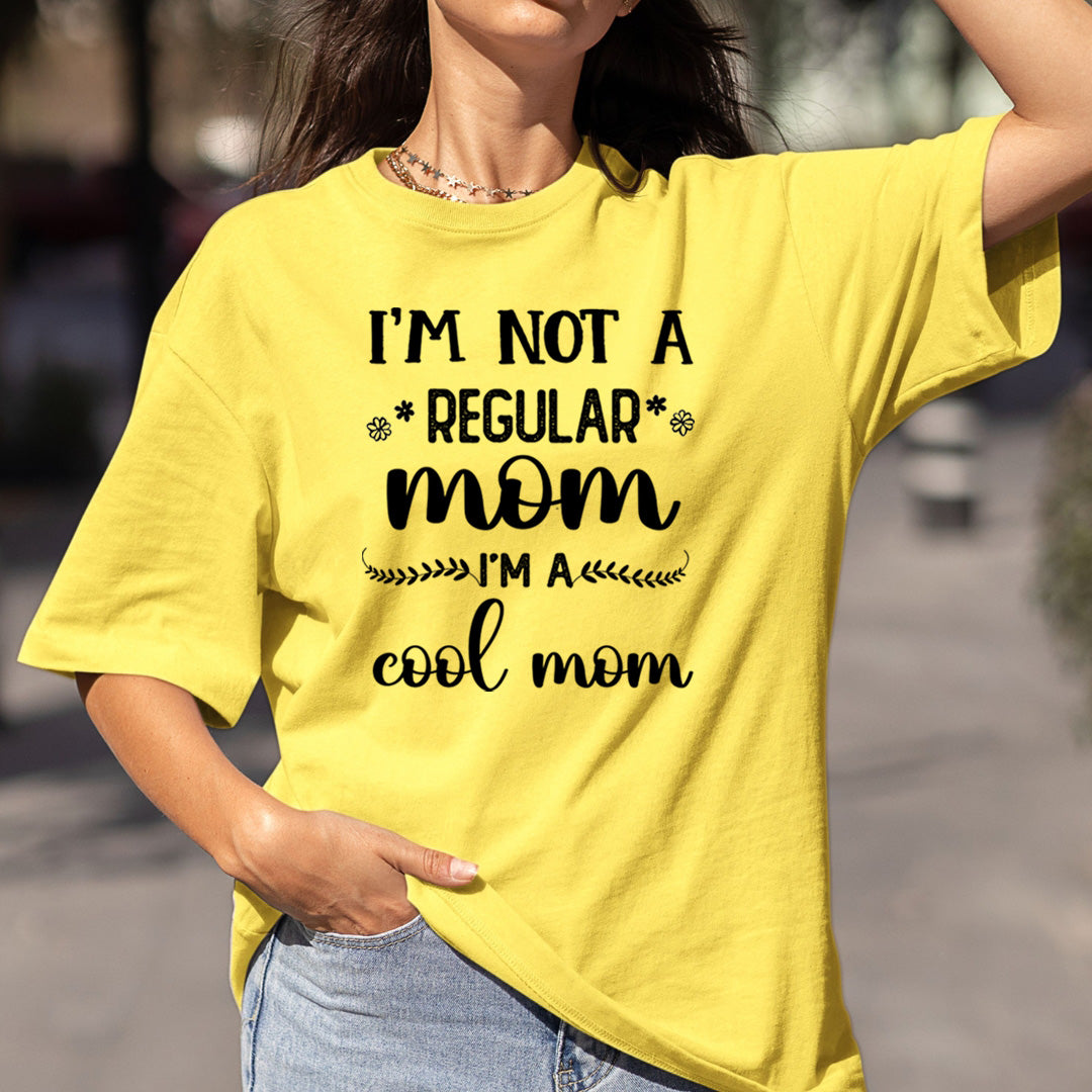 I'm Not A Regular Mom - Bella Canvas