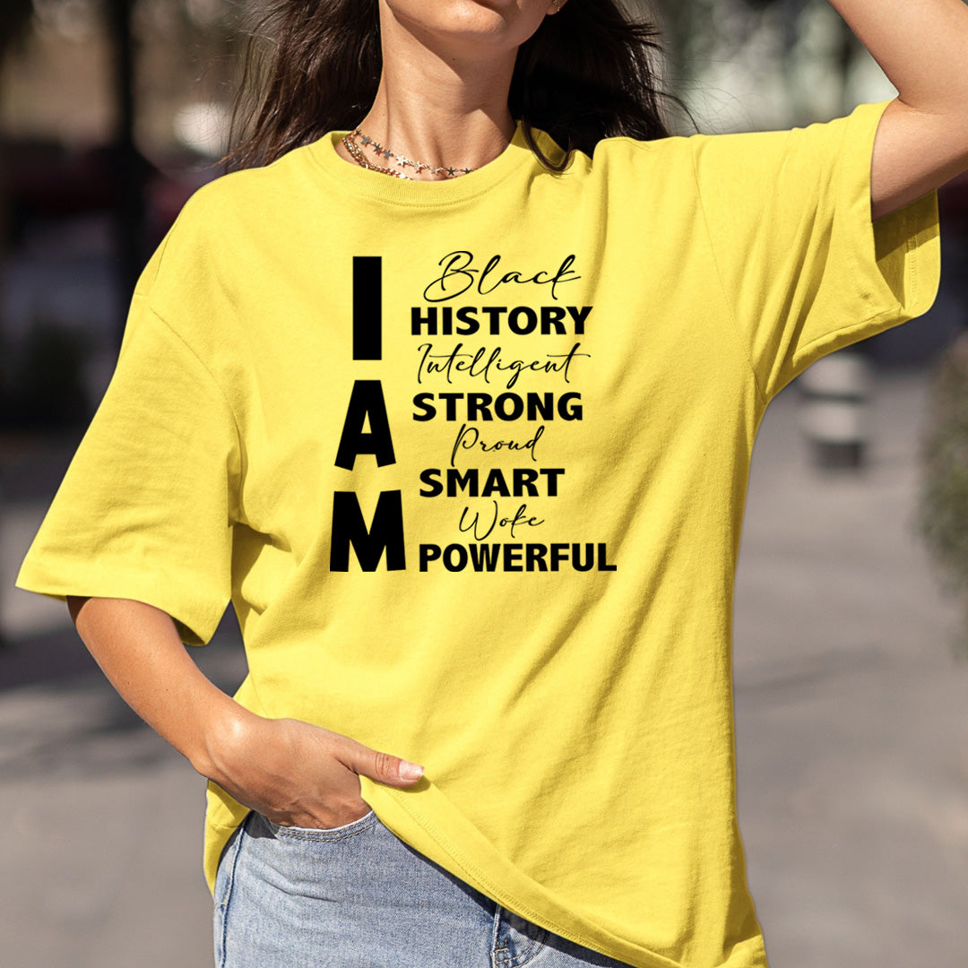 I Am Black History - Bella Canvas