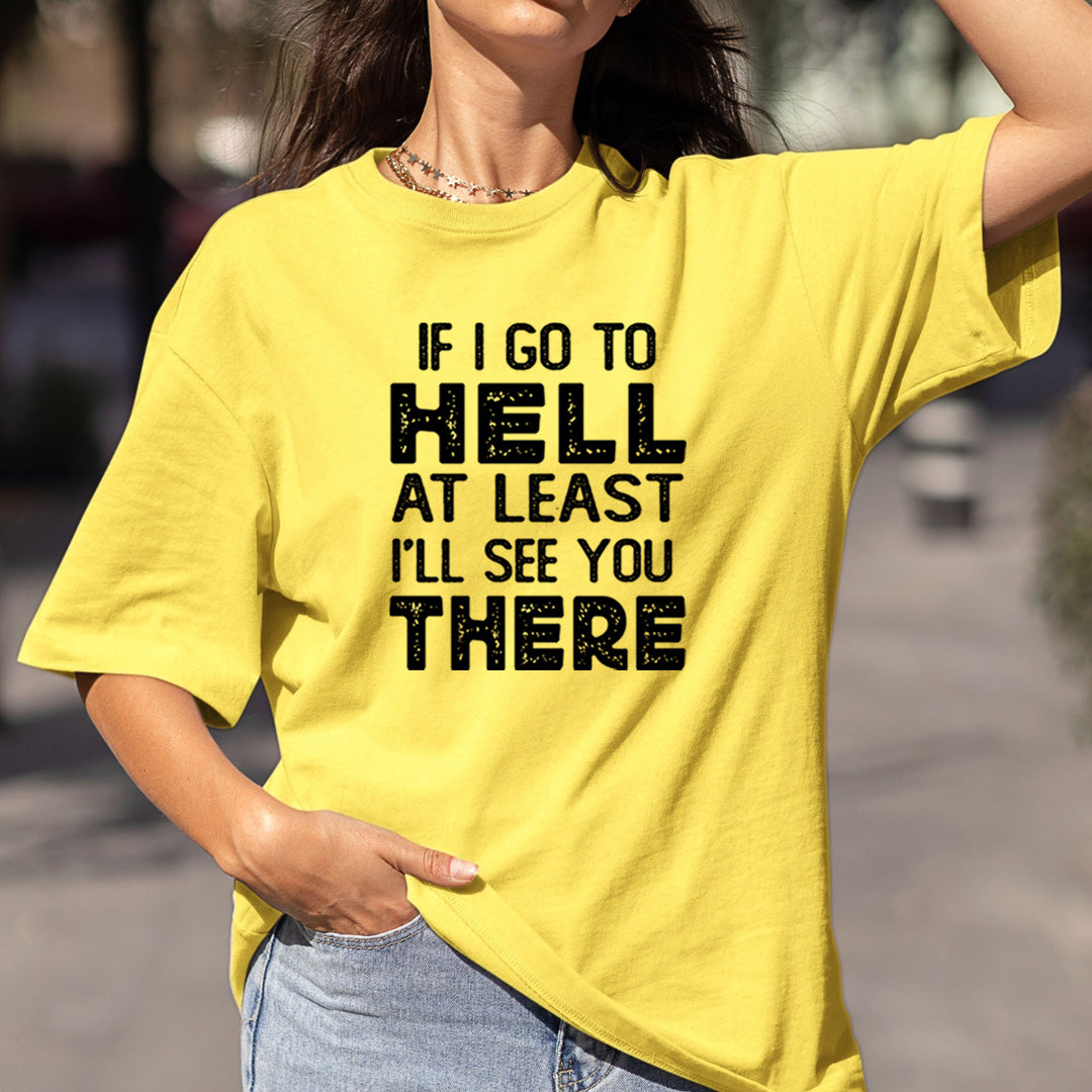 If I Go To Hell - Bella Canvas