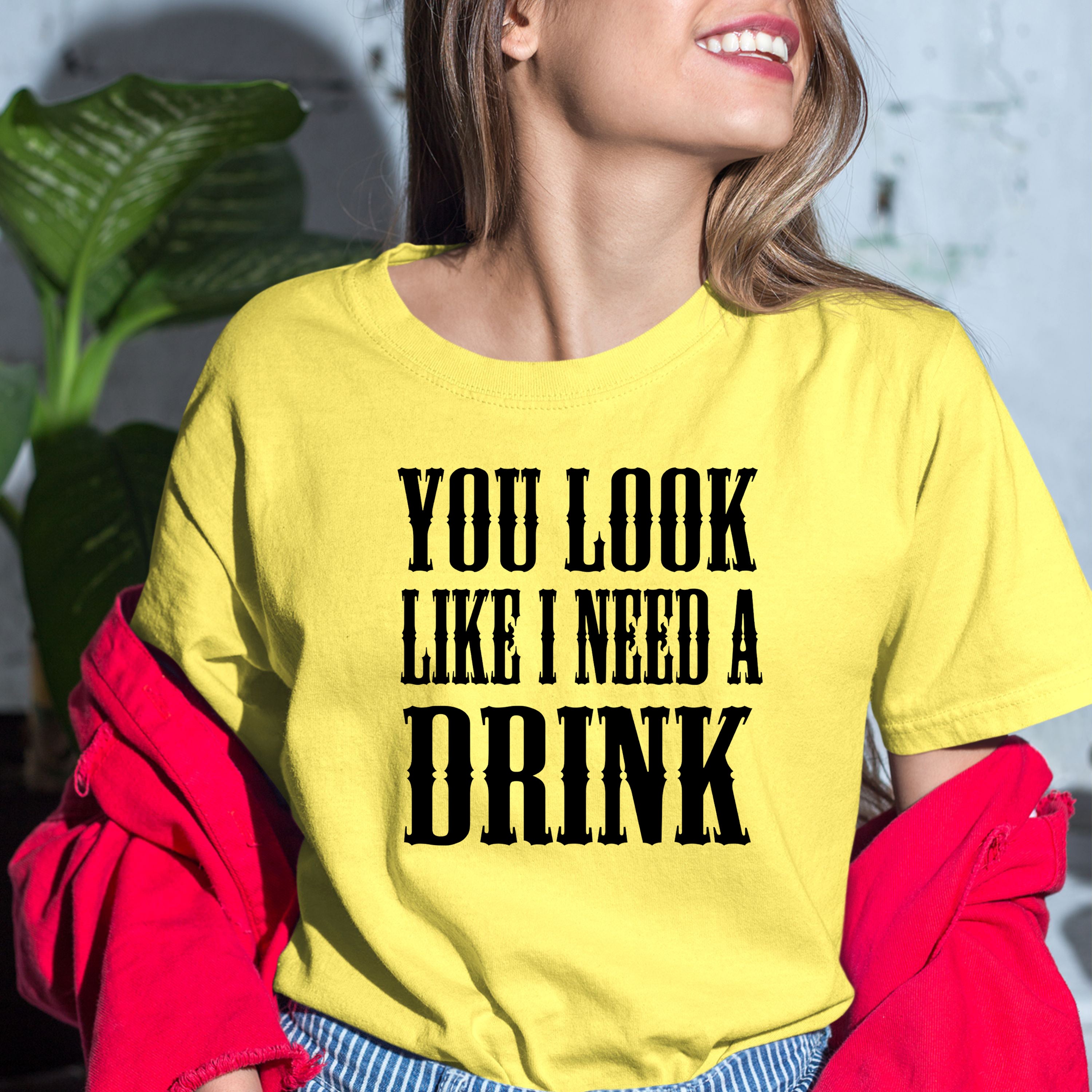 I Need A Drink - Bella Canvas