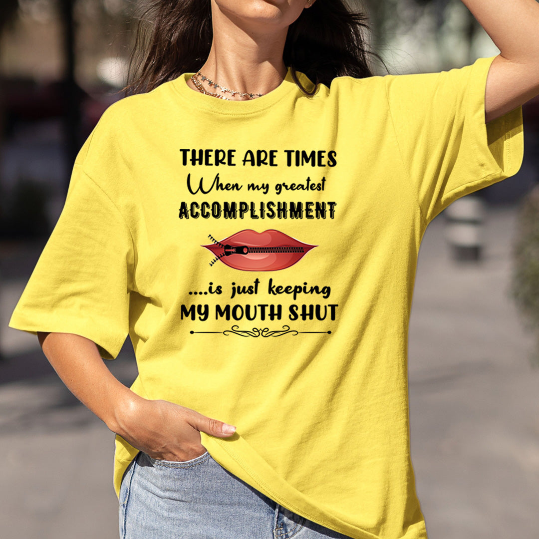 Keeping My Mouth Shut - Bella Canvas