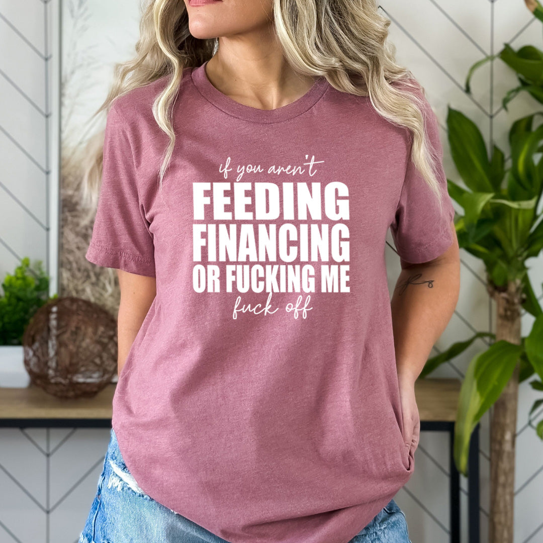 If You Aren't Feeding Financing - Bella Canvas