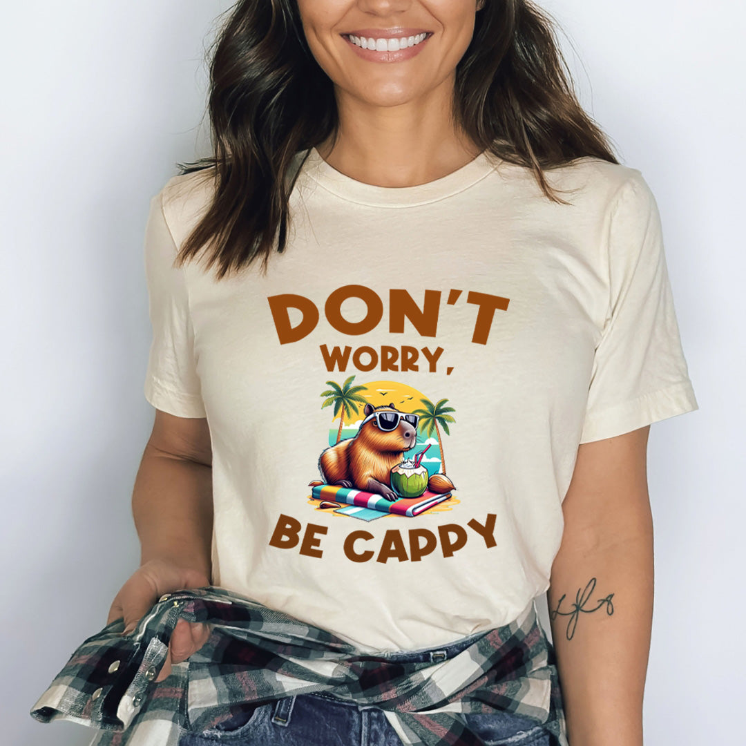 Don't Worry Be Cappy - Bella Canvas