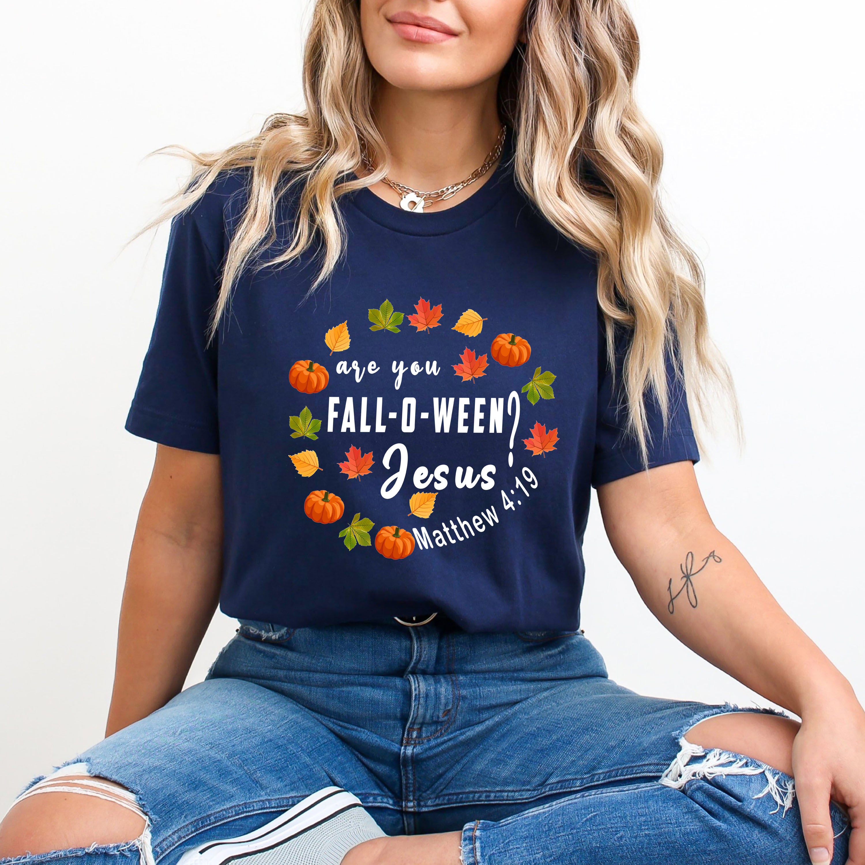 Falloween Jesus - Unisex T-Shirt