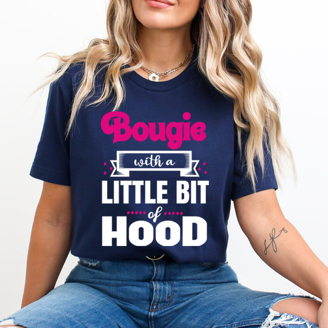Bougie With A Little Bit Of Hood - Unisex T-Shirt