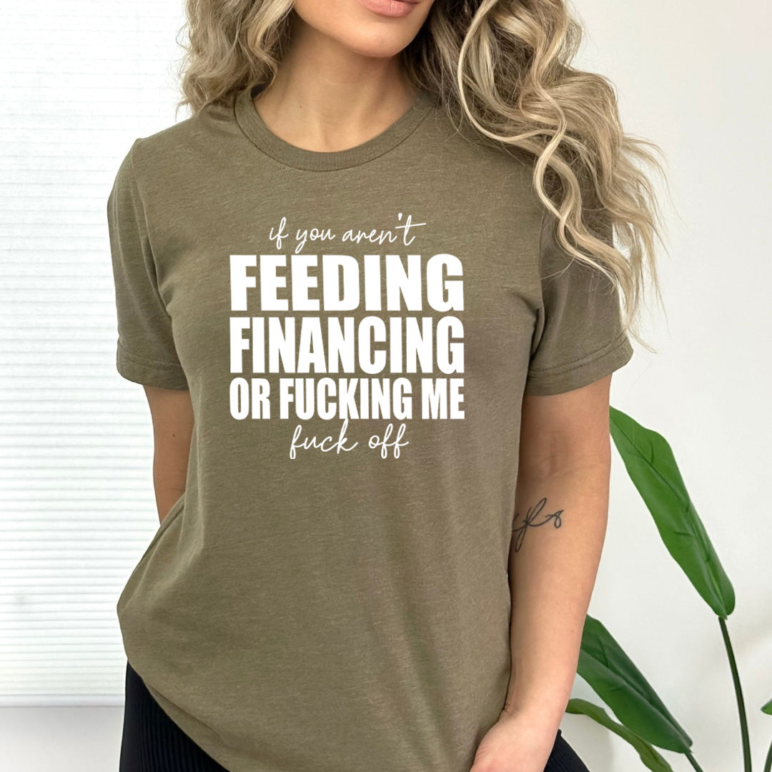 If You Aren't Feeding Financing - Bella Canvas