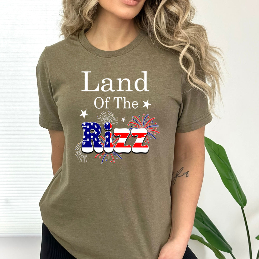 Land Of The Rizz - Bella Canvas
