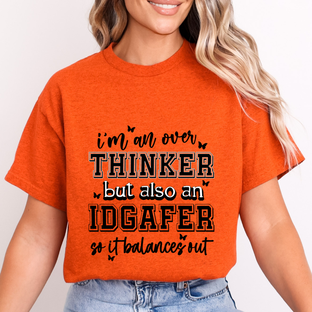 I'm An Over Thinker - Bella Canvas