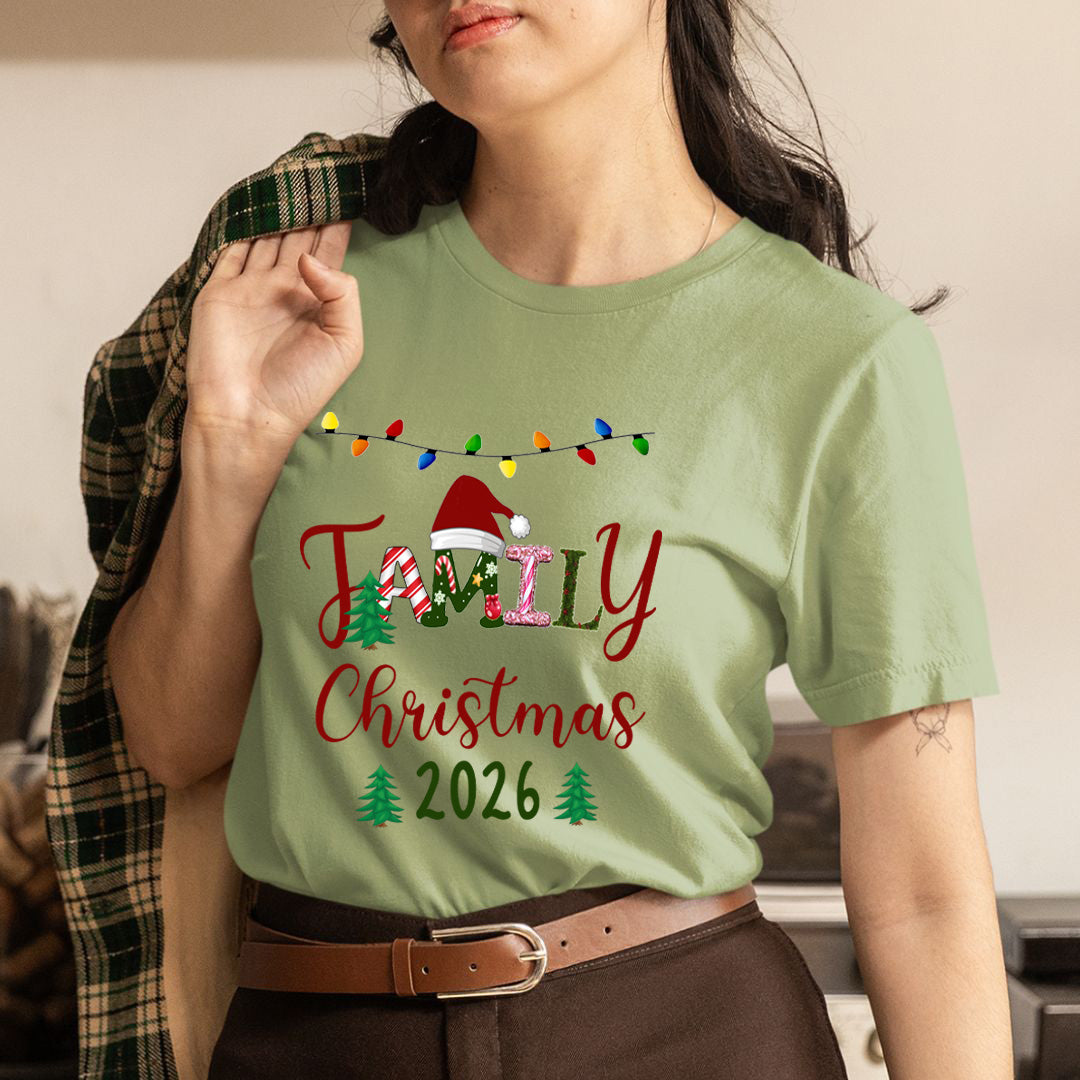 Family Christmas 2026 - Unisex T-Shirt