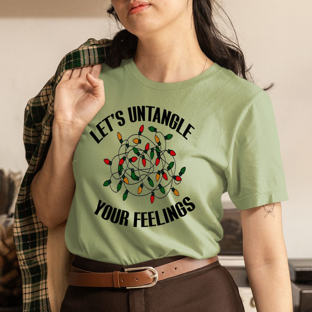 Lets Untangle Your Feelings  - Unisex T-Shirt