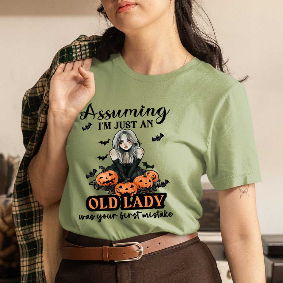 Old Lady Was Your First Mistake - Unisex T-Shirt