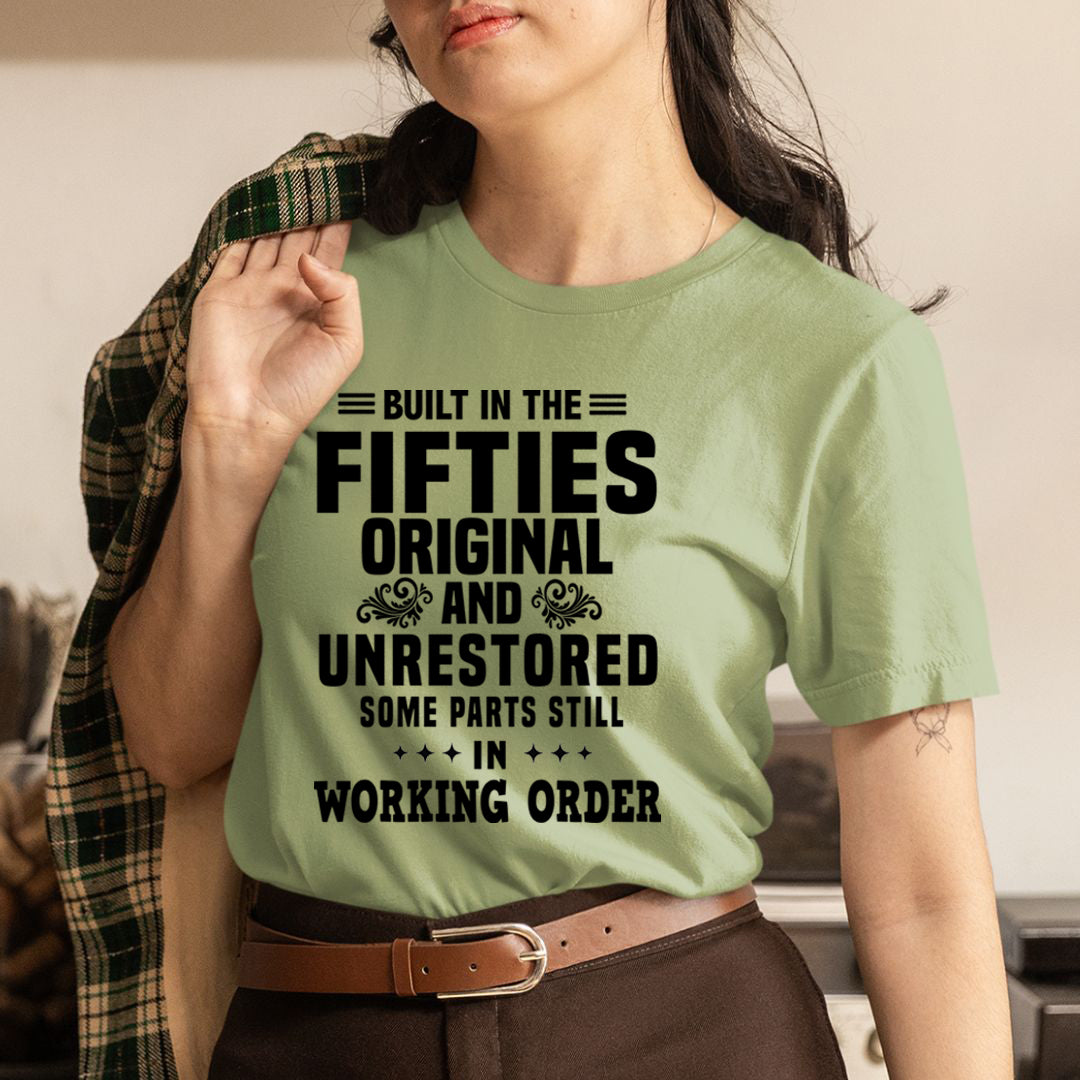 Built In The Fifties - Unisex T-Shirt