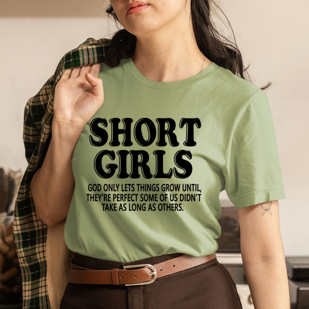 Short Girls Lets Things - Unisex T-Shirt