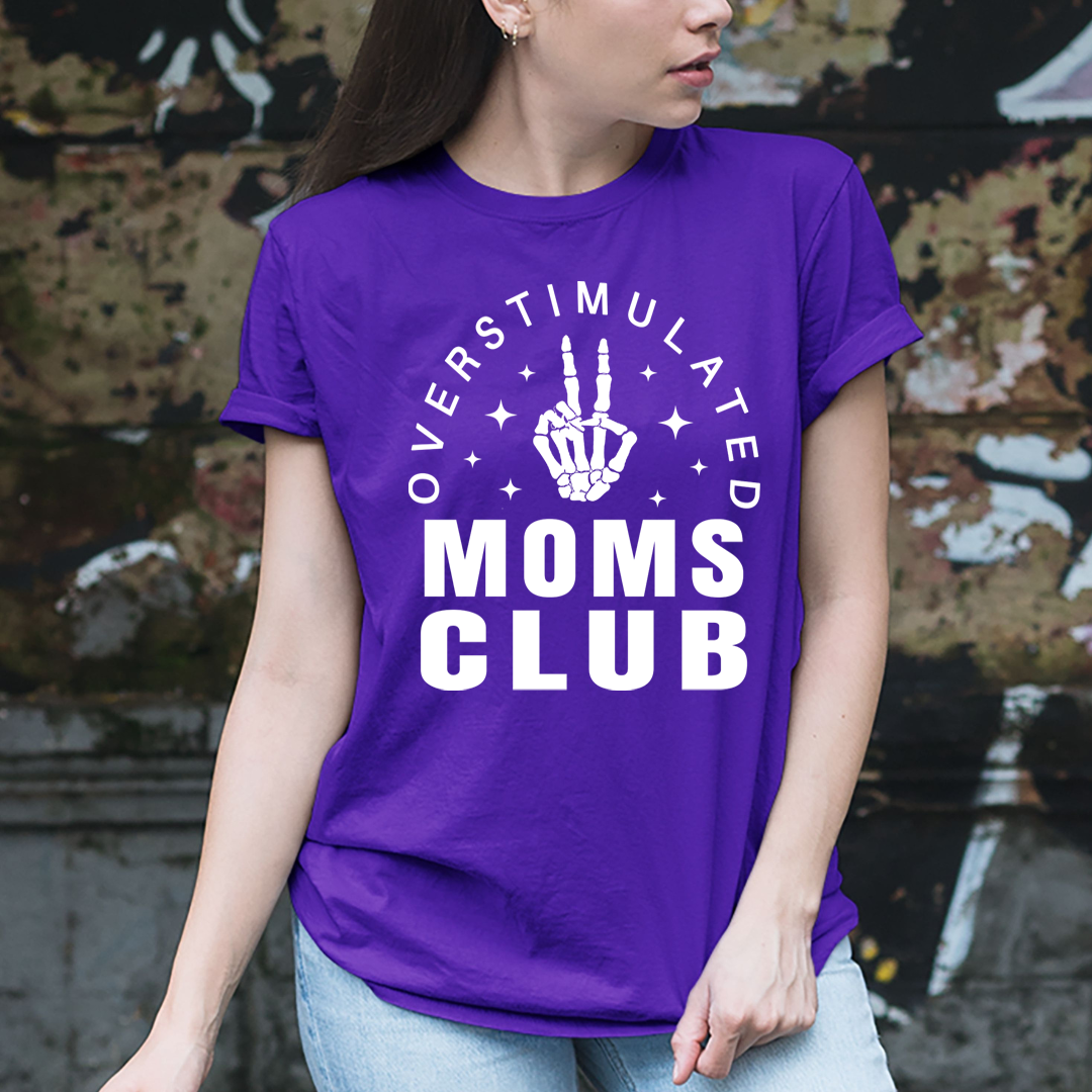 Overstimulated Moms Club - Unisex T-Shirt