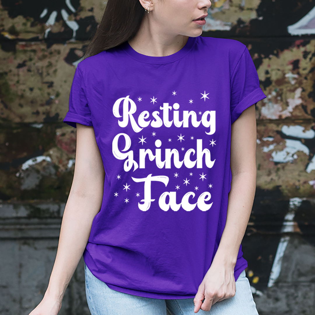 Resting Grinch Face - Unisex T-Shirt