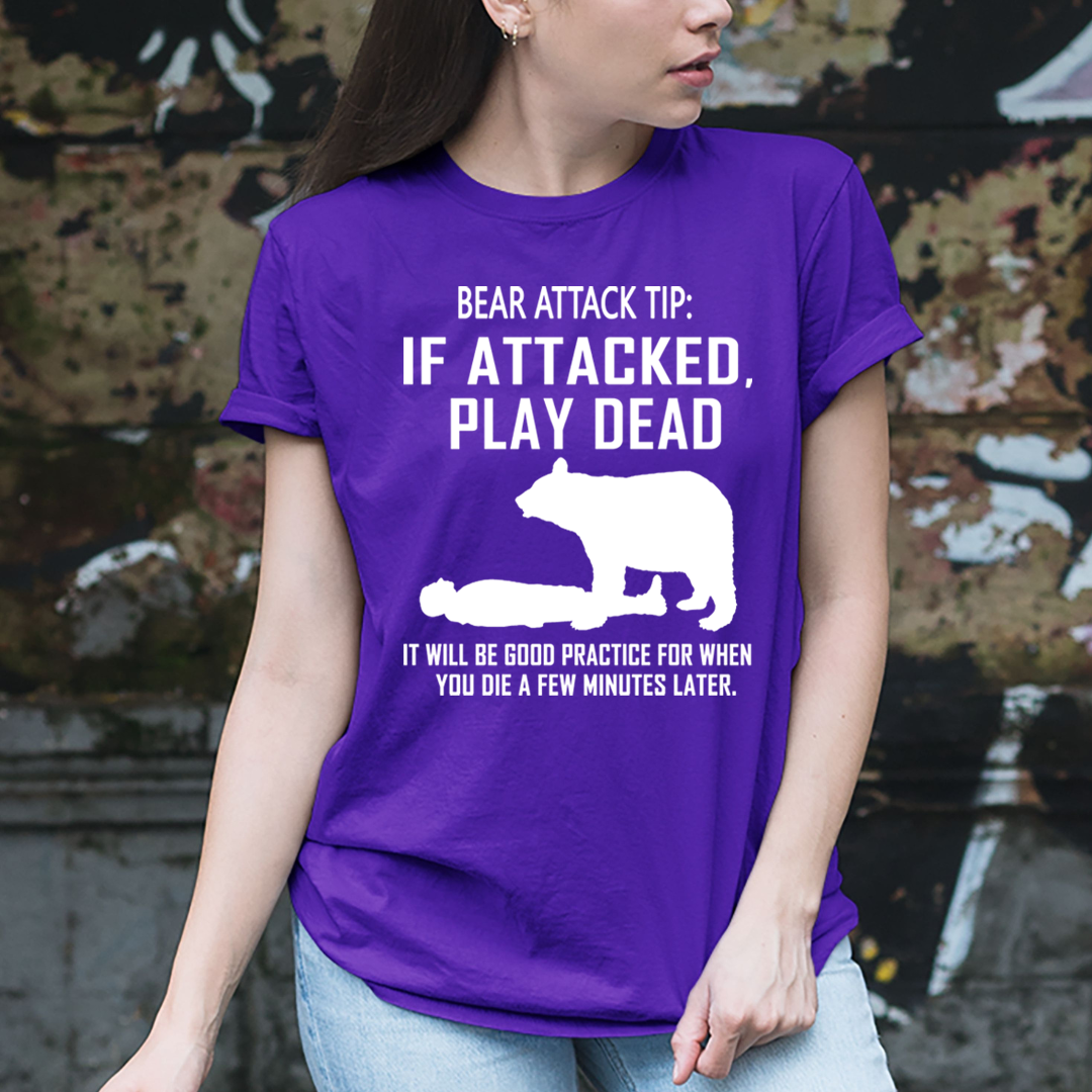 Bear Attack Tip - Unisex T-Shirt