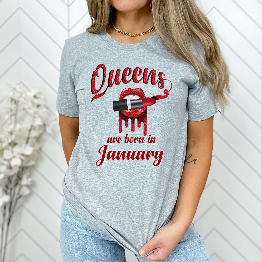 "Queens Are Born In January- Lipstick"