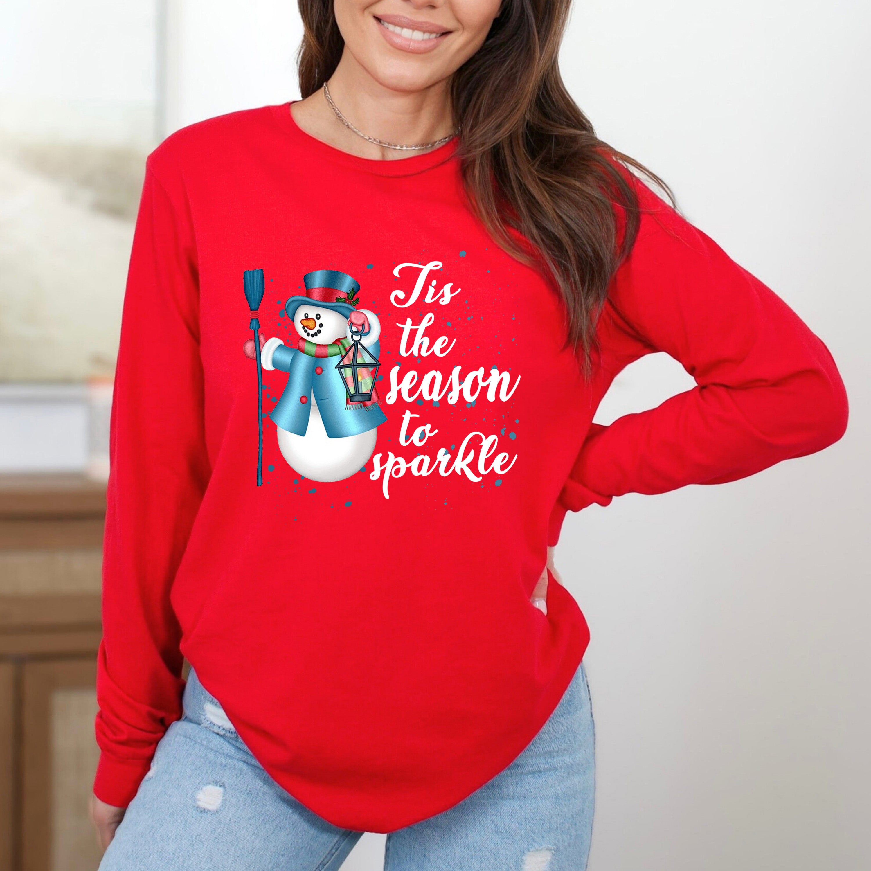 Tis The Season To Sparkle - Long-Sleeve Tee