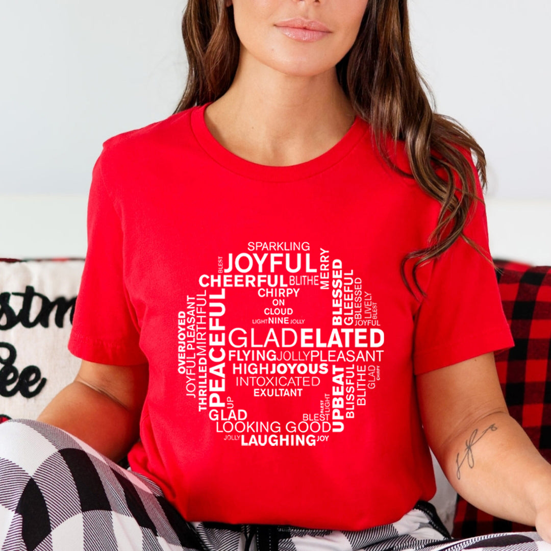 Joyful Cheerful Peaceful - Unisex T-Shirt