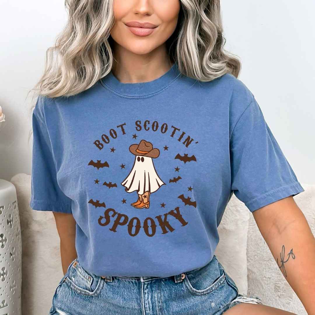 Boot Scootin Spooky - Bella Canvas