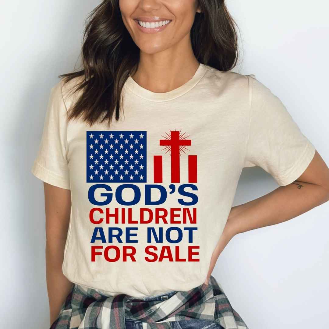 God's Children Are Not For Sale - Bella Canvas