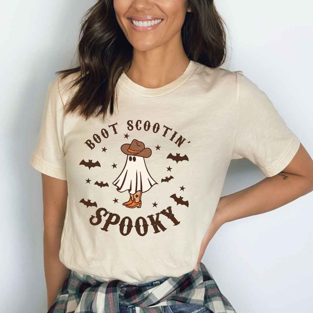 Boot Scootin Spooky - Bella Canvas