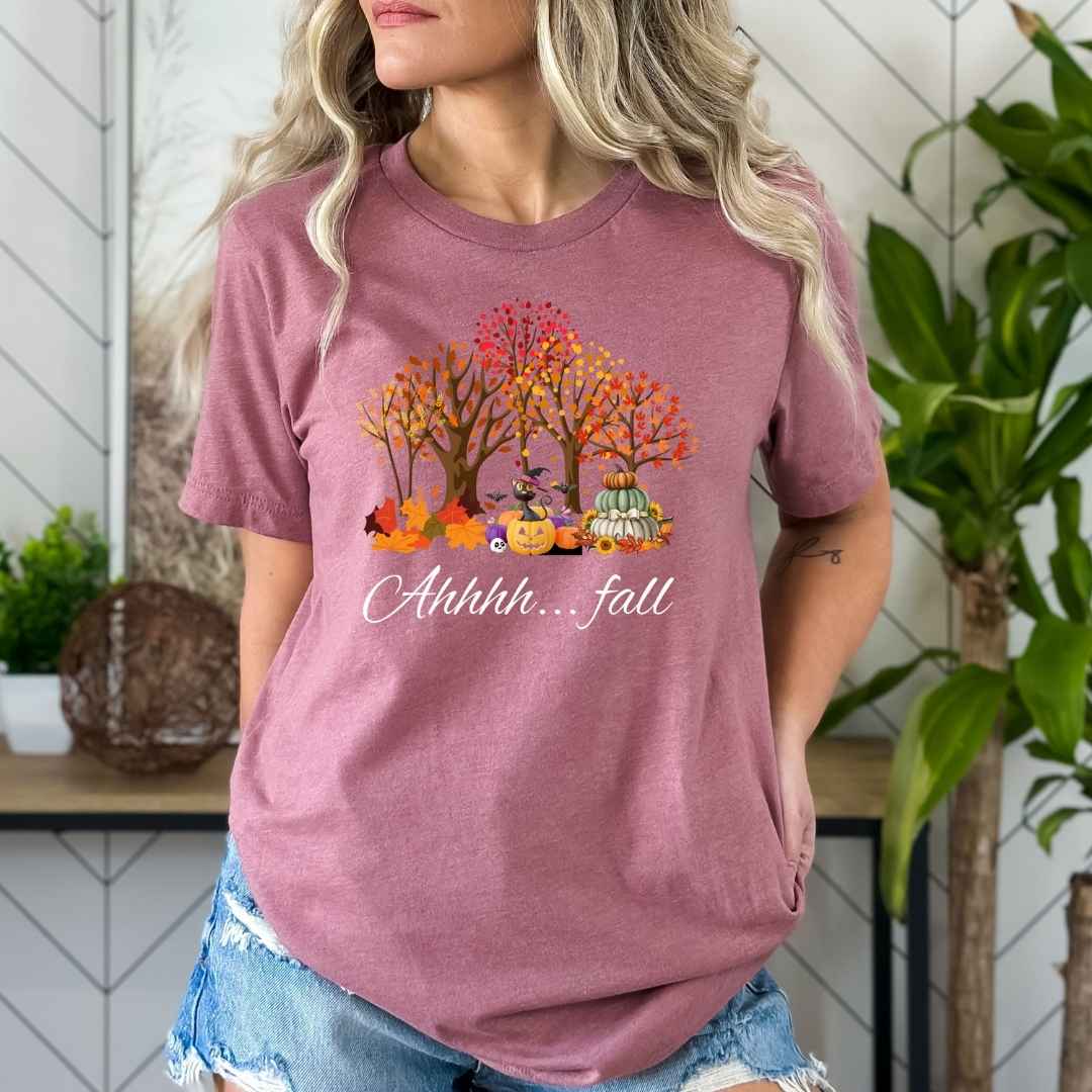 Ahhhh..Fall - Bella Canvas