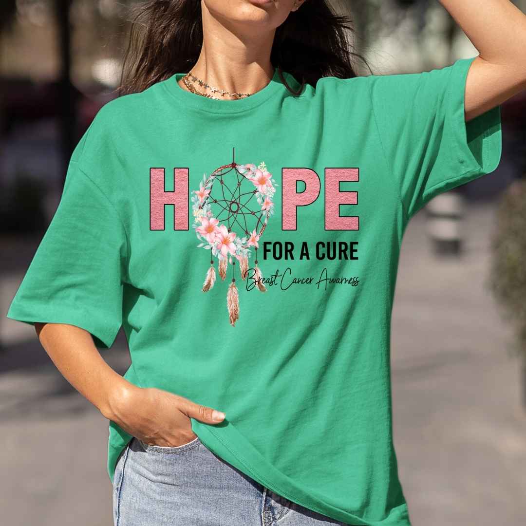 For A Cure (Breast Cancer Awareness) - Bella Canvas