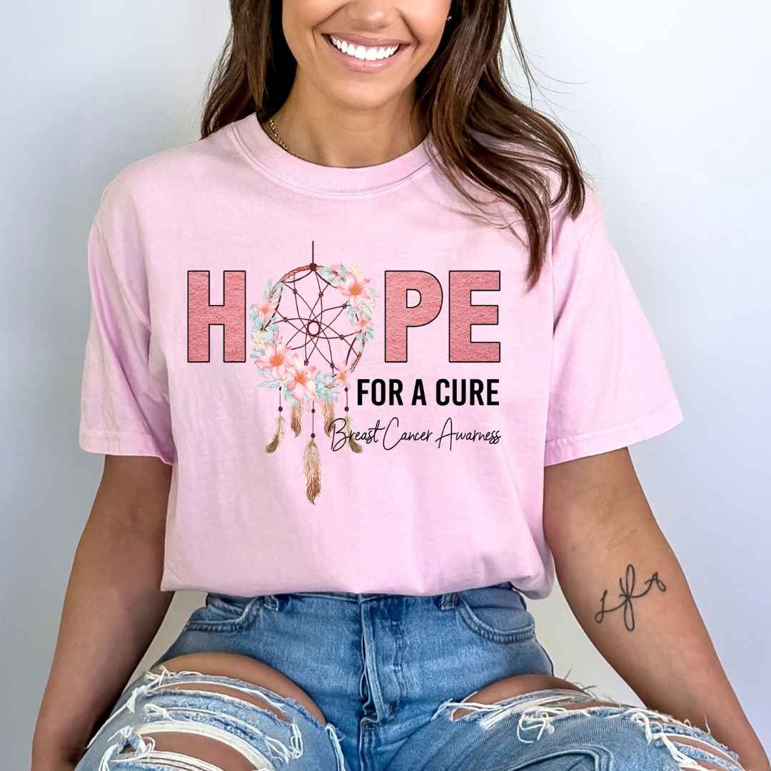 For A Cure (Breast Cancer Awareness) - Bella Canvas