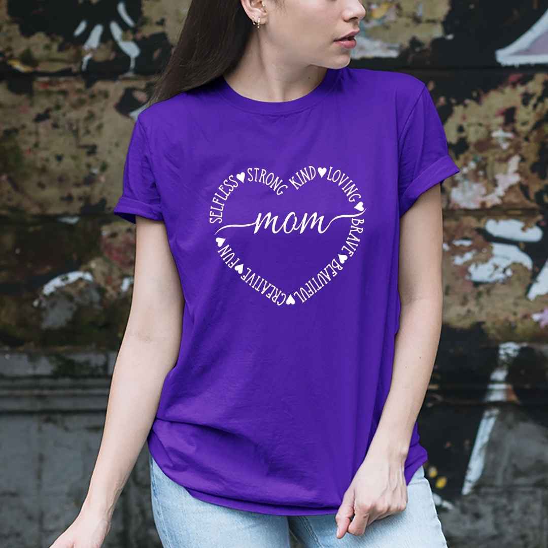 "Heart With Mom "