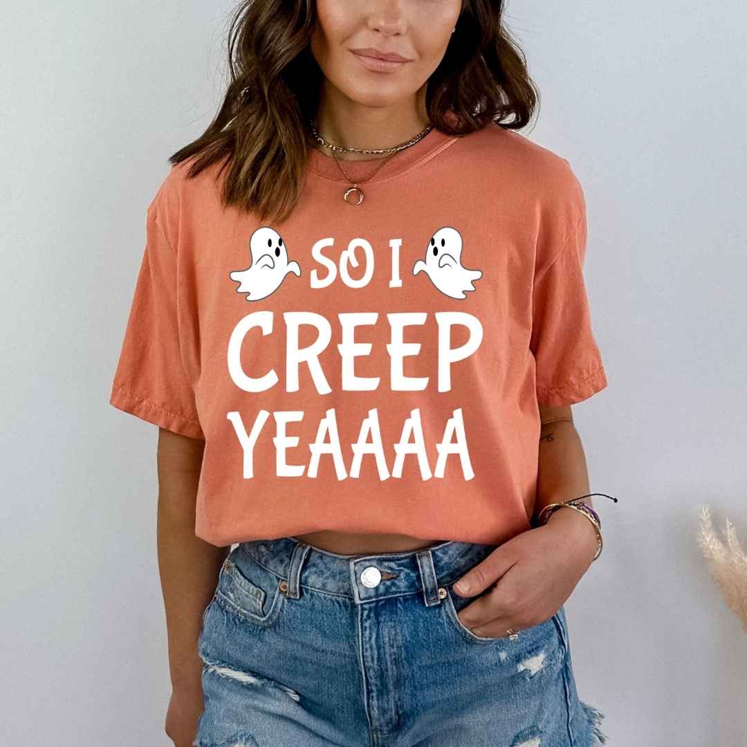 So I Creep Yeaaaa - Bella Canvas