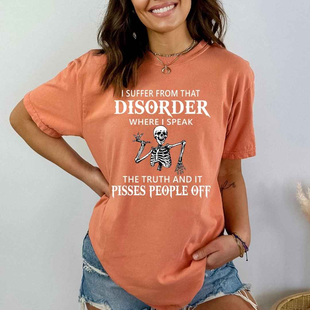 I Suffer From That Disorder - Bella Canvas